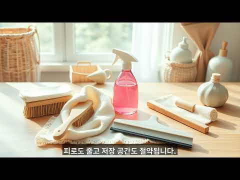시간 낭비 없는 완벽한 집 청소 계획 | 매일, 주간, 월간 루틴 공개