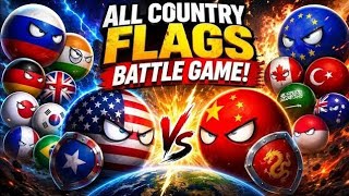 🔴 LIVE NOW! 🌍 All Country Flags Battle Game | Part 22 | Which Country Will Win? 🏆 screenshot 4