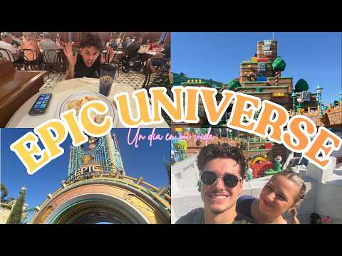 Our FIRST time at EPIC UNIVERSE 🎢