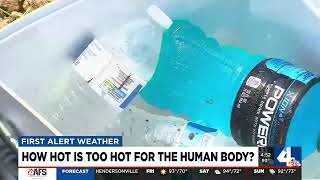 How hot is too hot for the human body?