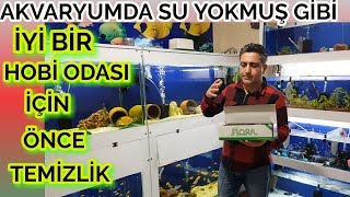 SAKLADIĞIM FİLTREYİ AKVARYUMA KURMANIN VAKTİ GELDİ , flora filtre, akvaryum balıkları