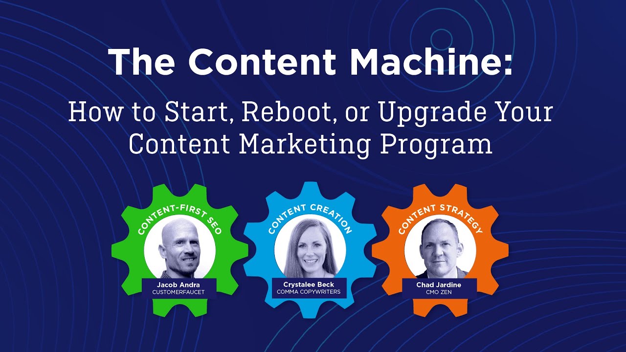 The Content Machine: How to Start, Reboot, or Upgrade Your Content ...