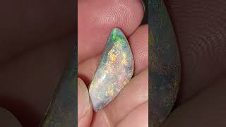 Black opal #boulderopal #crystals #opalicious #gemstone #opal #gems #opalholic #agate #opallove