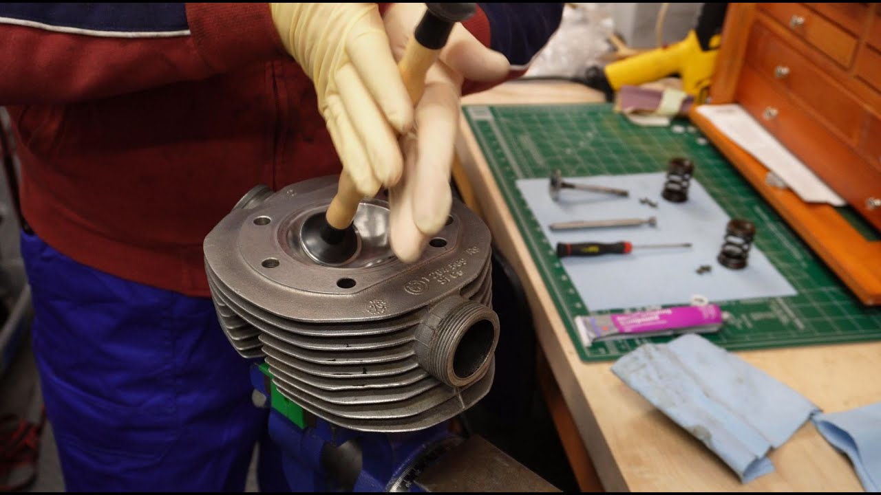 1977 BMW R75/7: Episode 11 - Cylinder Heads Reconditioning