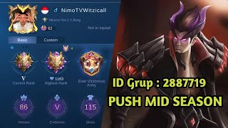 OPEN MABAR EPIC - LEGEND -  MYTHIC MOBILE LEGEND  | OPEN JOKI  |SMURF| LIVE mabar bareng subscriber