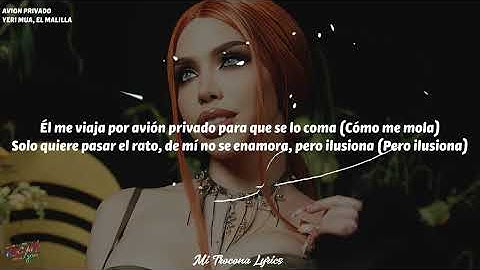 Yeri Mua, El Malilla - Avión Privado (Letra/Lyrics)