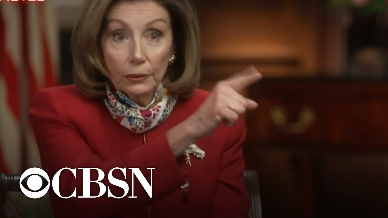 Pelosi on whether Trump can pardon himself in wake of Capitol riots
