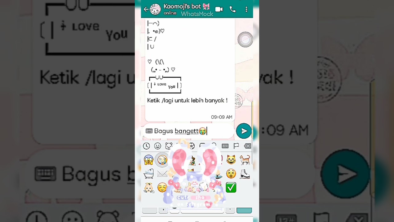 ⊂⊃🎀 pov﹕bot kaomoji? . . ૮ ◞ ﻌ ◟ ა 