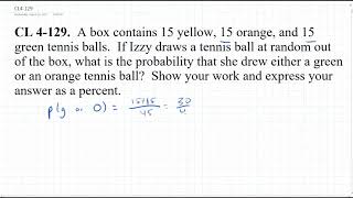 7th Grade CPM 4-129