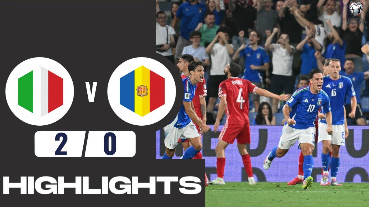 Italy vs Moldova | 2-0 | Highlights | World Cup Qualifiers 2026