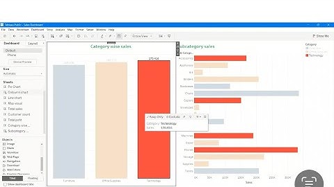Filter actions on Tableau dashboard