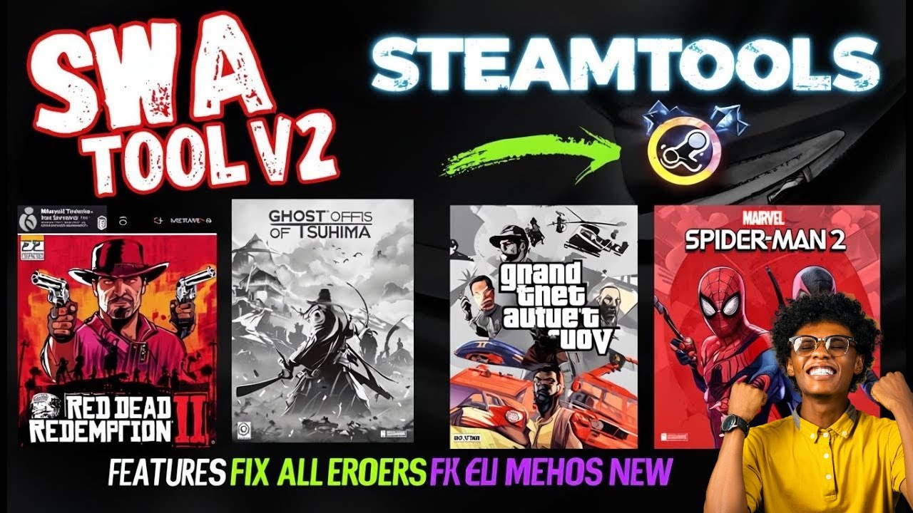 HOW TO ADD All STEAM GAMES WITH THE HELP OF STEAM TOOLS - YouTube