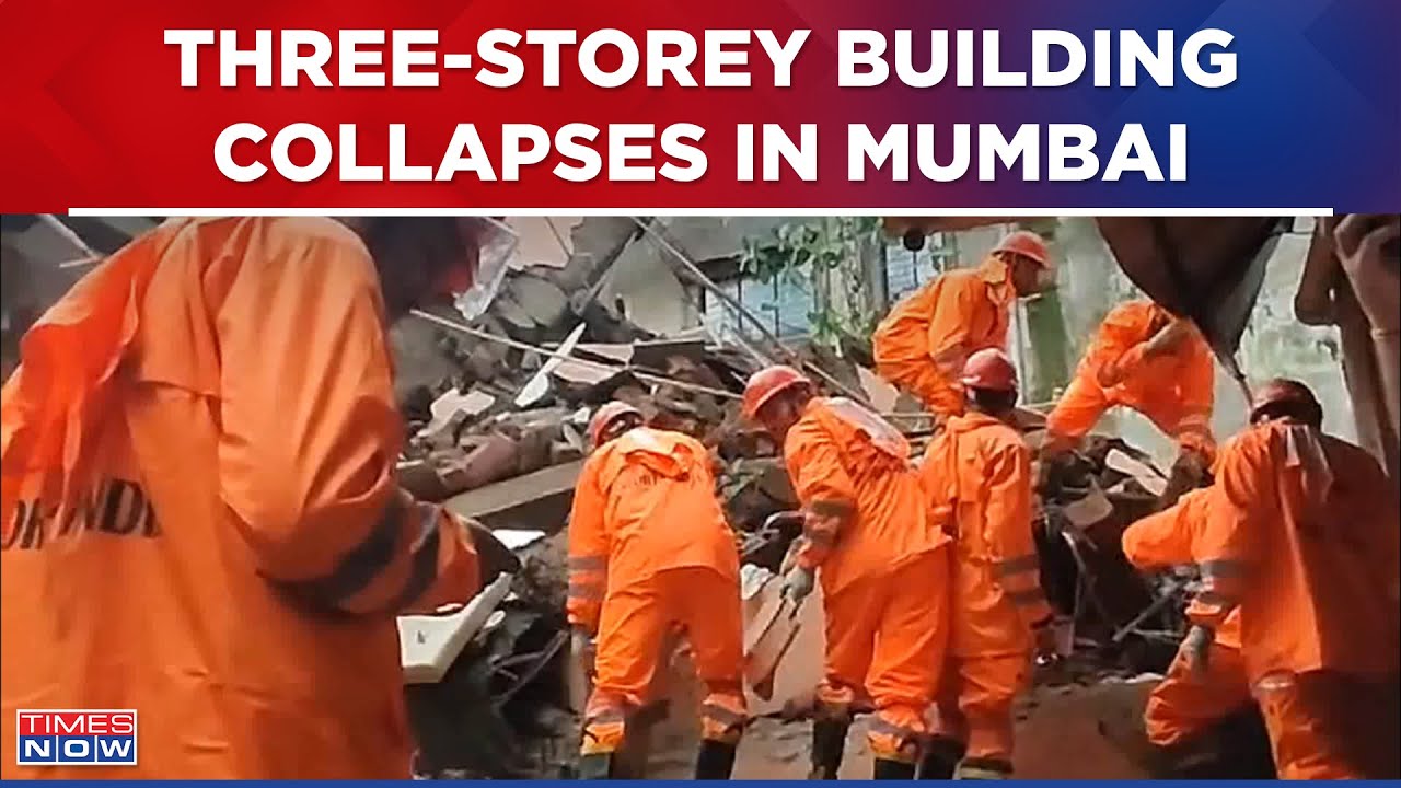 Mumbai News: Three-Storey Building Collapse In Navi Mumbai: Two Trapped ...