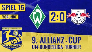 9. Allianzcup 04.02.23 | Spiel 15 | SV Werder Bremen - RB Leipzig 2:0 | Vorrunde