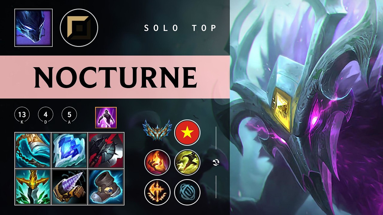 Nocturne Top vs Riven - VN Challenger Patch 26.04