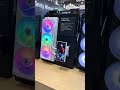 Some crazy coolers at the Thermaltake booth! #technews #fyp #gaming