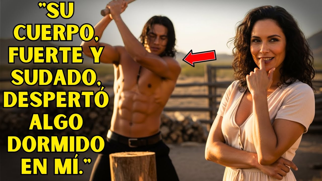 “QUÍTATE LA CAMISA,” Murmuró La VIUDA ARDIENTE Al LEÑADOR APACHE — Pero SALIVÓ Cuando Vio SU CUERPO…