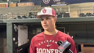 Oklahoma Baseball: Skip Johnson, Jaxon Willits Arizona State postgame