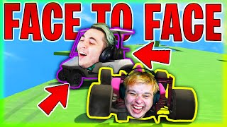 FORMULE VS GOLFOVÝ VOZÍK😱| FACE TO FACE | Morry&@Cuky2222&@hunac&@BoTmAnGOD&@lipomeister&Faster