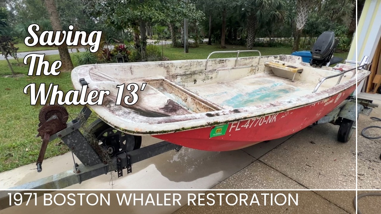 Полная реставрация Boston Whaler 13 1971 года — Часть 1