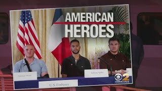 Americans Thwart Train Attack