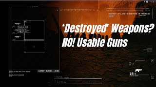 The Forever Winter | How to Turn 'Destroyed' Weapons into Usable Guns!
