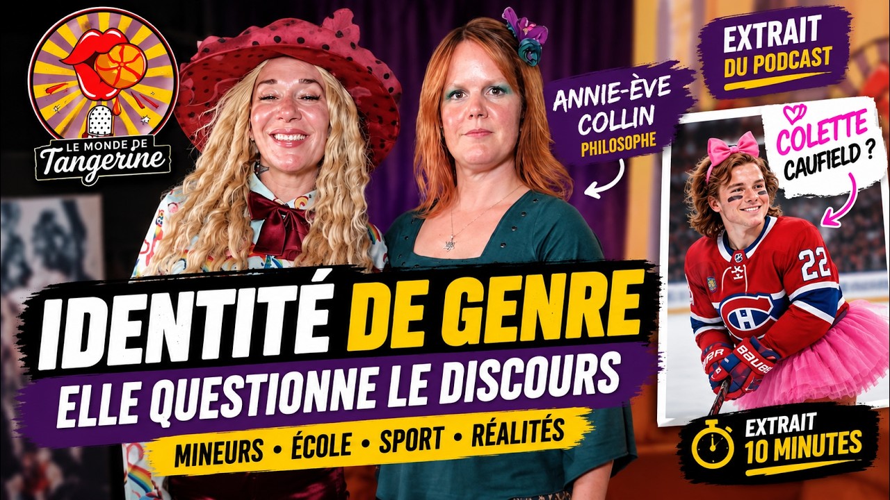 On devrait pouvoir poser des QUESTIONS » | Annie-Ève Collin sur le genre