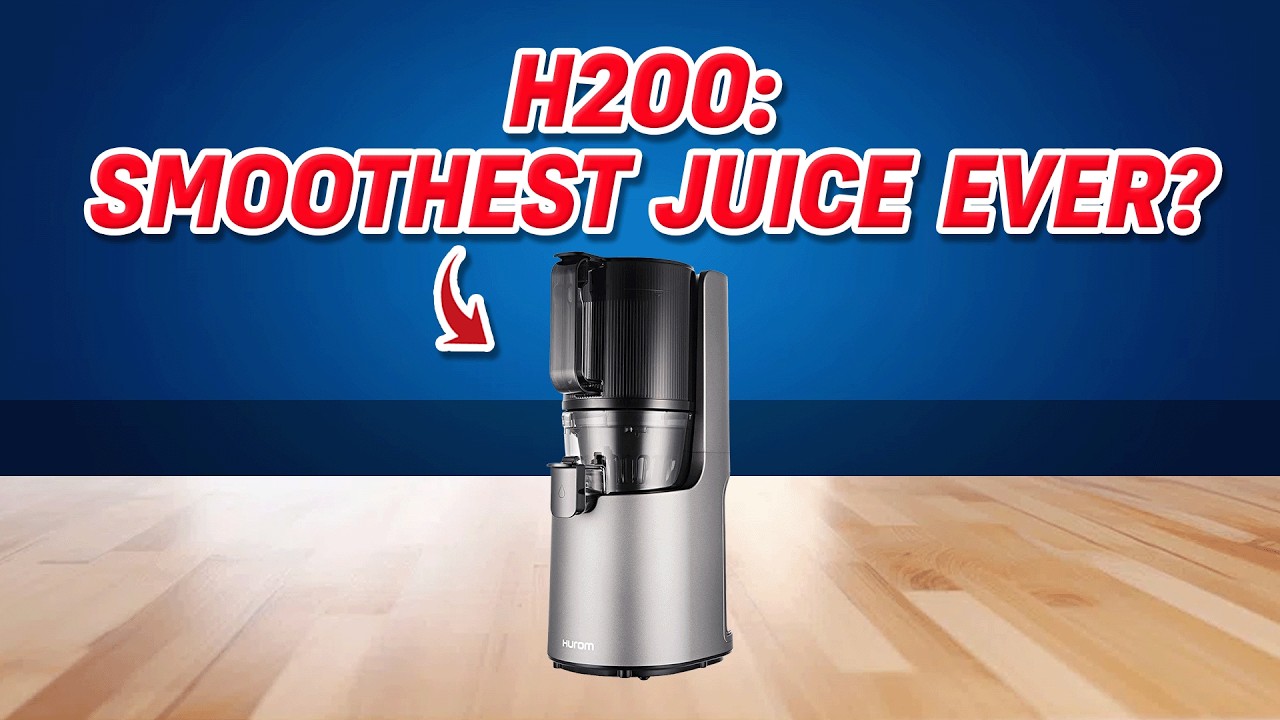 Hurom H200 Review 2026: Why This Juicer Is Turning Heads - YouTube