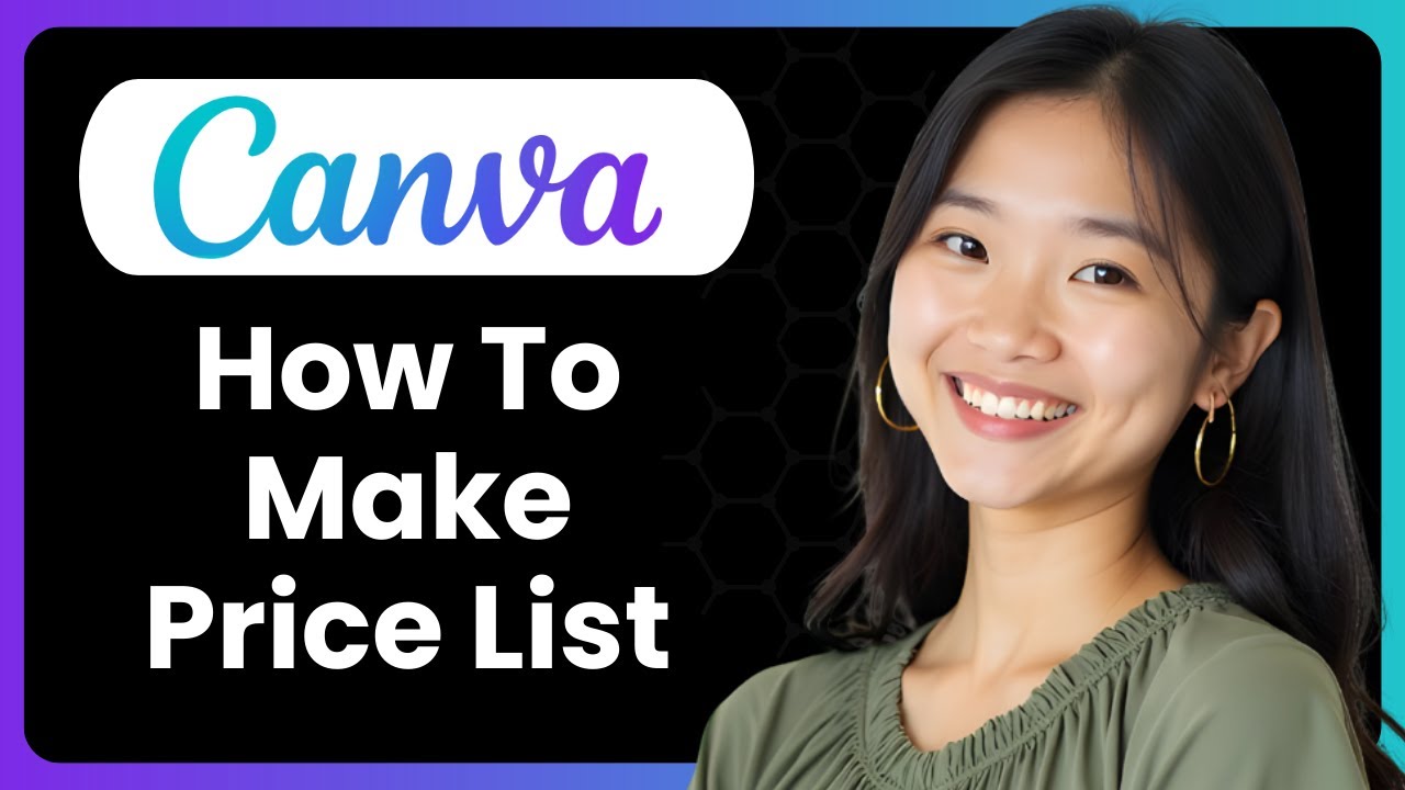How To Make Price List On Canva (Complete Guide)