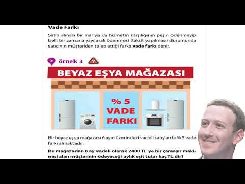 Bilinçli Tüketim Problemleri Konu Anlatımı ve Soru Çözümleri