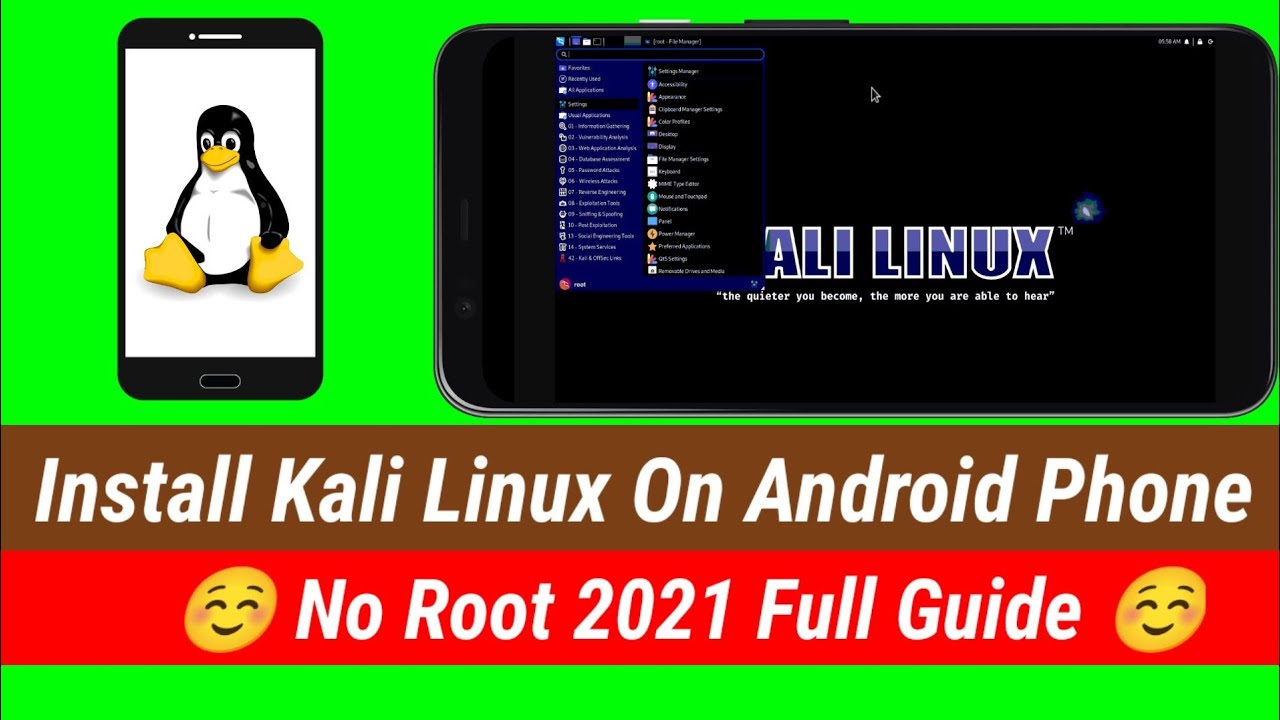 Kali Linux On Android - How To Install Kali Linux On Android No Root ...