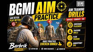 Bgmi Aim Practice | bgmi aim training drills | #bgmi tips and tricks | BarbrikGaming