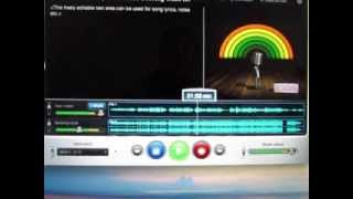 Singing Whitney Houston, using Tunermio App. screenshot 2