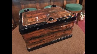 1800's Strong Box Safe With Custom Woodgrain SOLD