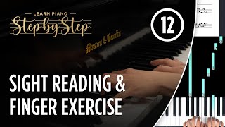 Piano Sight Reading & Finger Exercise 12