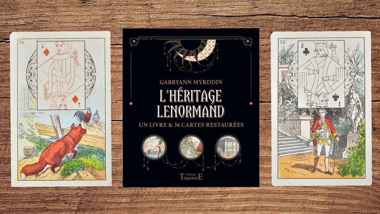 🔮 L'Héritage Lenormand - Un livre & 36 cartes restaurées de Gabryann Myrddin @GabryannMyrddin  🔮