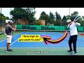 Slice Backhand Tennis Lesson (FEEL not Power)