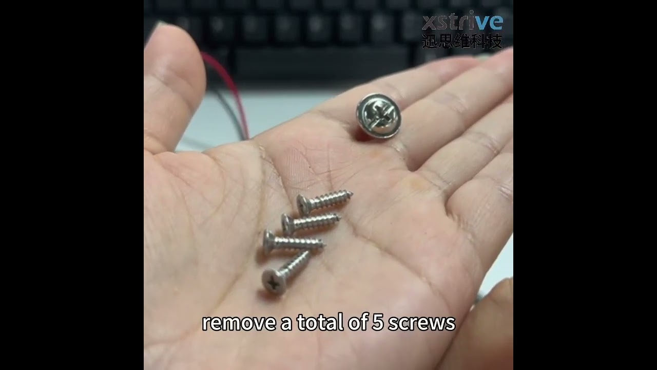 Installation Method for the Memory Card of a Bullet Camera 