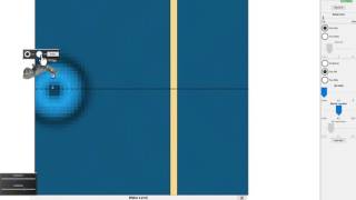 Water waves simulation 3