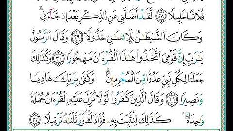 ختمة مصحف التجويد برواية الدوري الصفحة رقم  362