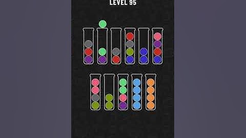 Ball Sort Puzzle Level 95 | Puzzle Game  | Complete Level