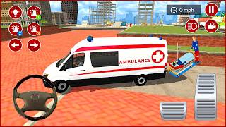 Yeni  ambulans Oyunu İzle 2026 - Direksiyonlu Ambulans Oyunları 3D #542 Android Gameplay