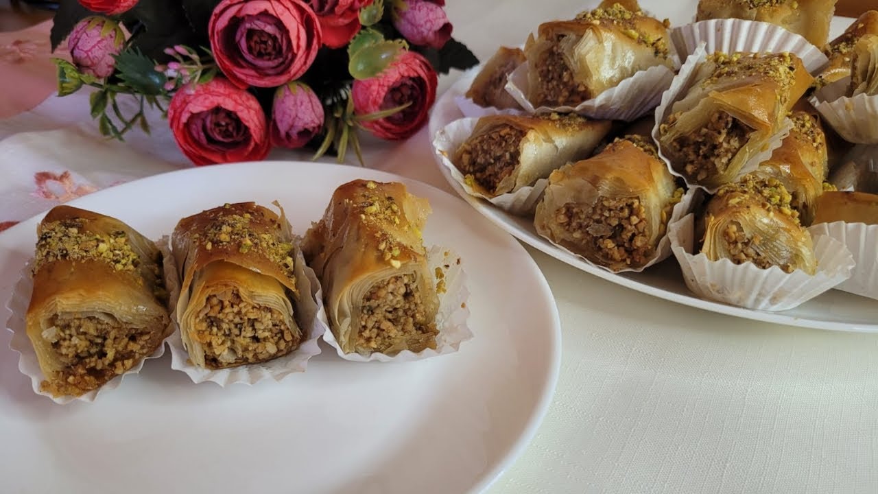 BAKLAVA ricetta in italiano | Dolce con pasta fillo| Dolce  Facili e veloci !#asmr