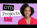 Power of a Projects List | Practicing GTD