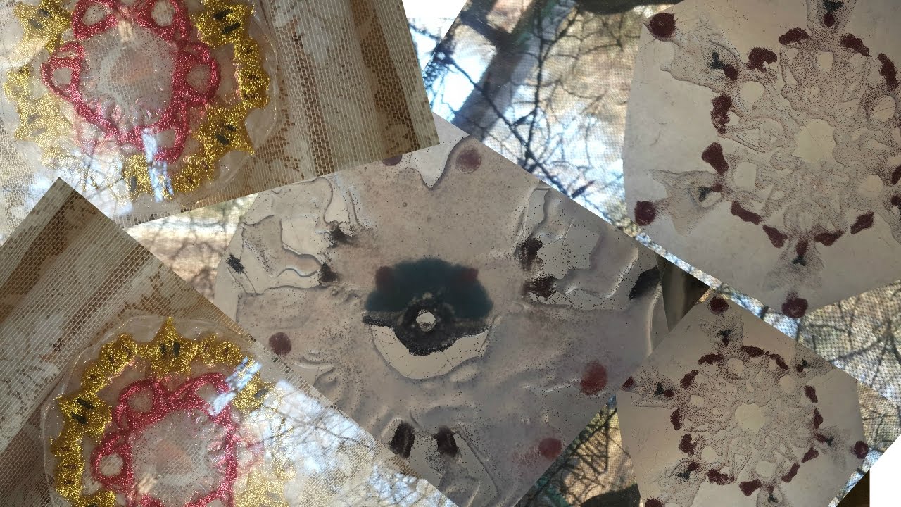 Final Fantasy, Mario, and Pokémon SNOWFLAKES! DIY hot glue snowflake