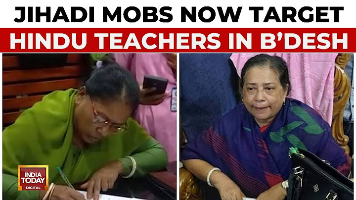 Mobbed, Forced To Resign: Hindu Teachers Targeted In Bangladesh | Bangladesh Crisis | India Today