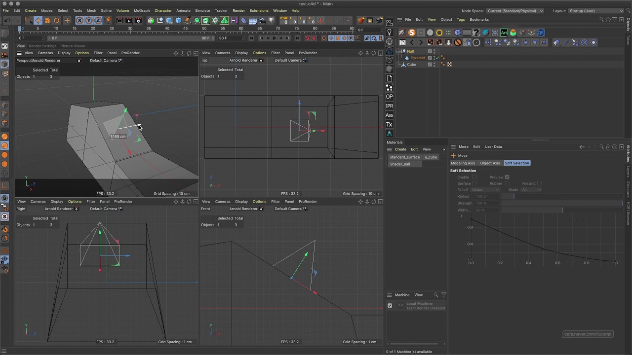 C4D - Align Object tips - YouTube