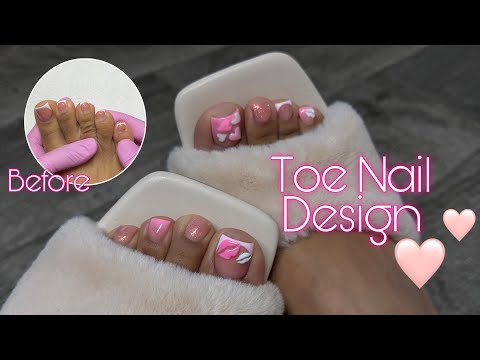 Bright Summer Toe Nail Designs