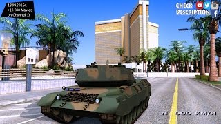 Leopard 1a5 Brazilian Army Exercito Brasileiro - GTA San Andreas 1440p / 2,7K _REVIEW screenshot 2