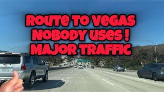 Alternate Route to Vegas from Los Angeles due to rush hour traffic!